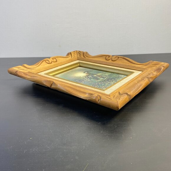 6 x 8 ANDRES ORPINAS print Vintage Woodland Cottage Picture flowers Daisy bucket - Picture 9 of 10